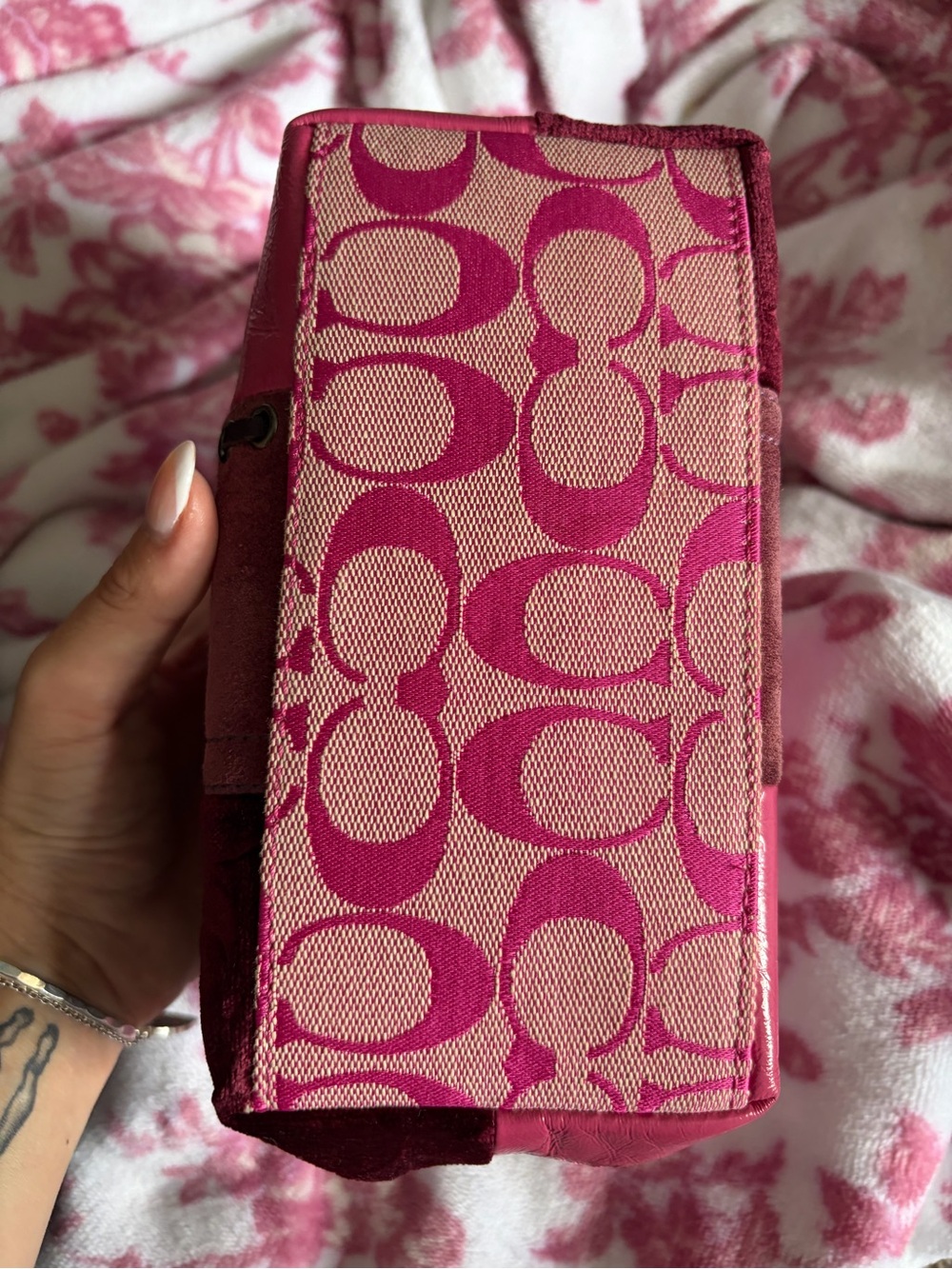 coach pink patchwork - Picture 2 of 7